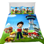 Parure de Lit Enfant Aventure Canine