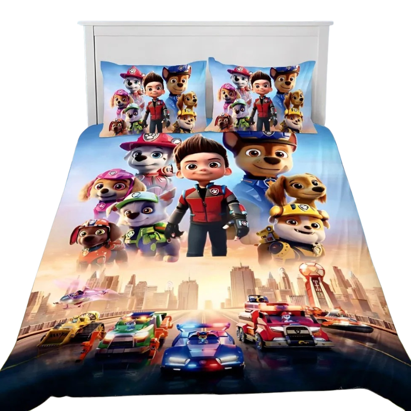Parure de Lit Enfant Aventure Canine