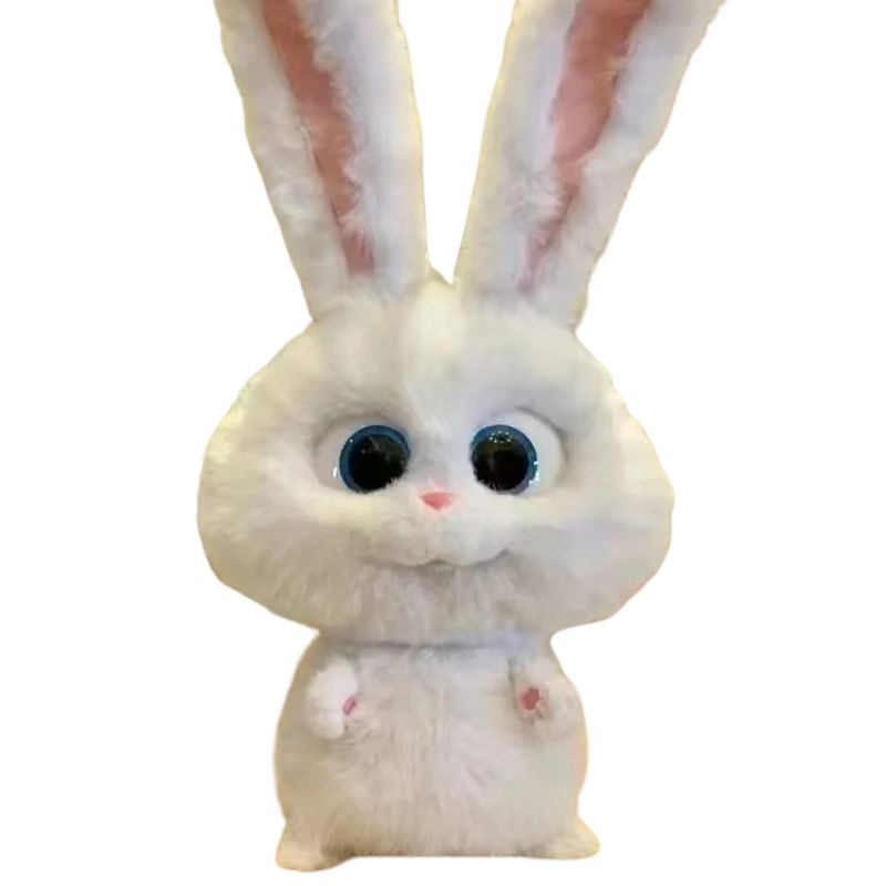 Peluche Lapin Doux aux Grands Yeux