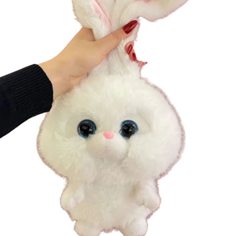 Peluche Lapin Doux aux Grands Yeux