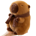 Peluche Capybara avec Écharpe