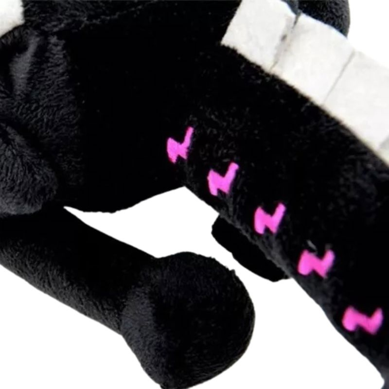 Peluche Dragon Noir Cubique
