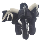 Peluche Dragon Noir Cubique