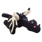 Peluche Dragon Noir Cubique