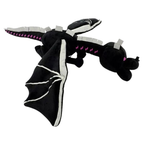Peluche Dragon Noir Cubique