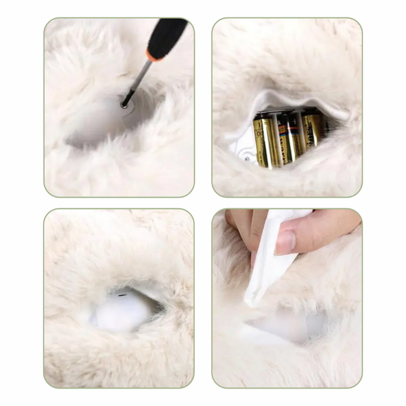 Peluche Interactive Réaliste Chaton et Chiot