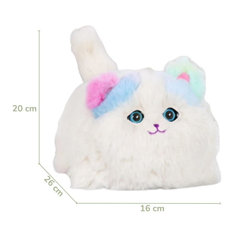 Peluche Interactive Réaliste Chaton et Chiot