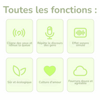 Peluche Interactive Réaliste Chaton et Chiot