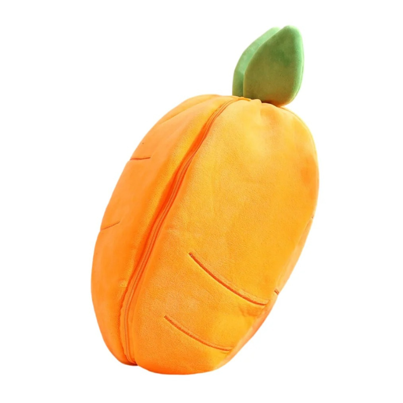 Peluche Lapin Magique 2-en-1 – Se Transforme en Carotte ou Fraise