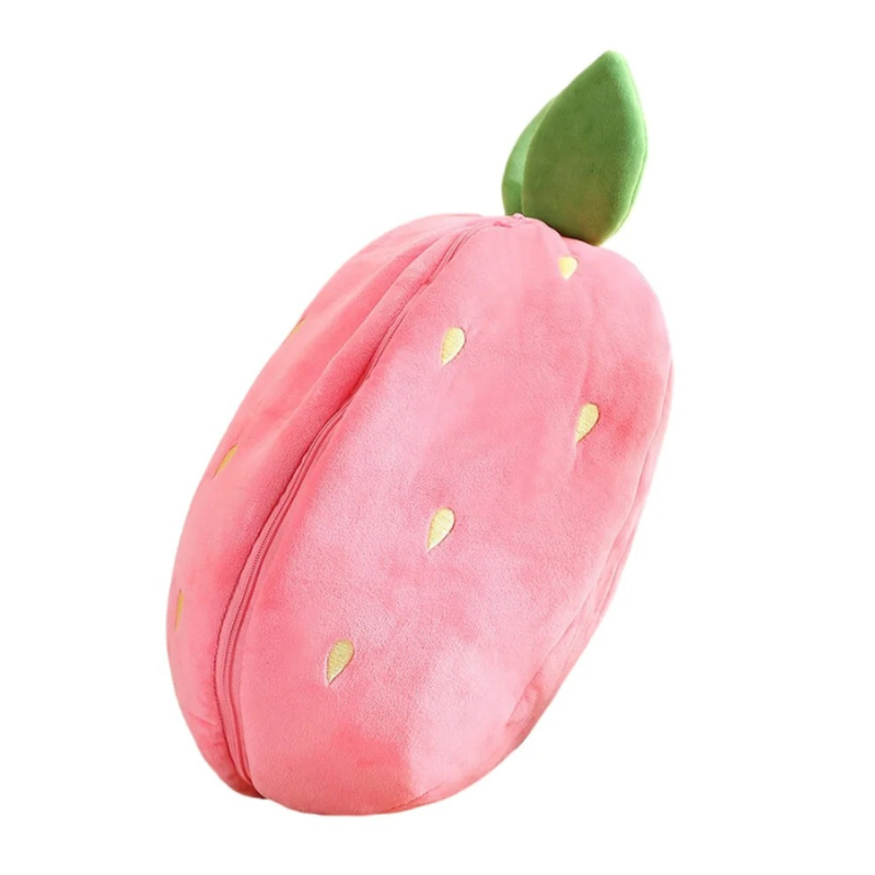 Peluche Lapin Magique 2-en-1 – Se Transforme en Carotte ou Fraise