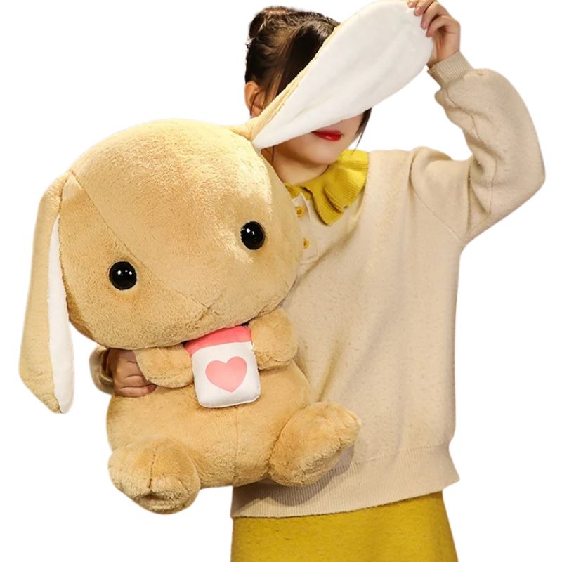 Peluche Lapin aux Grandes Oreilles – Plusieurs Tailles
