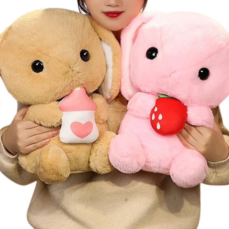 Peluche Lapin aux Grandes Oreilles – Plusieurs Tailles