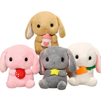 Peluche Lapin aux Grandes Oreilles – Plusieurs Tailles
