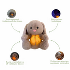 Peluche Lapin avec Respiration Réaliste