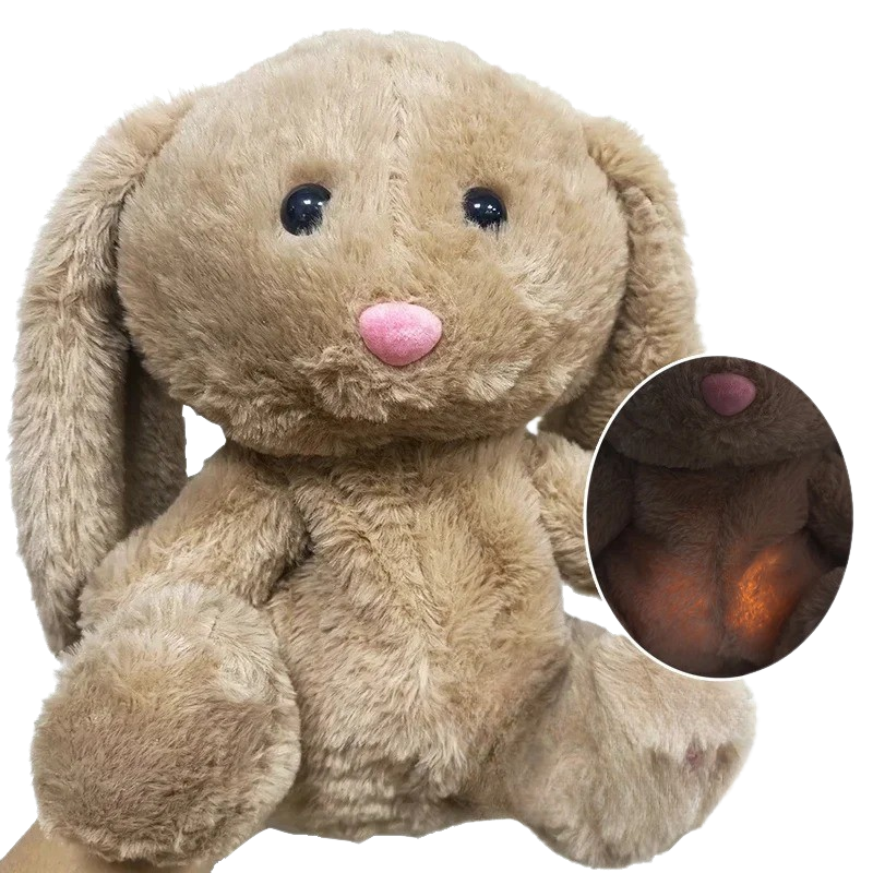 Peluche Lapin avec Respiration Réaliste