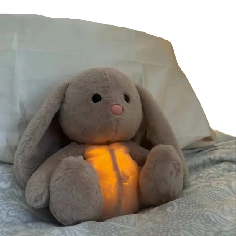 Peluche Lapin avec Respiration Réaliste
