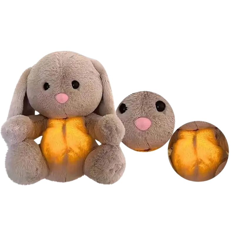 Peluche Lapin avec Respiration Réaliste
