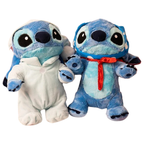 Peluche Créature Bleue avec Tenues Fantaisie