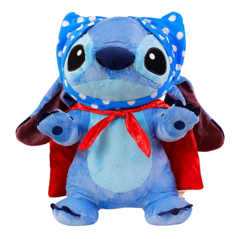 Peluche Créature Bleue avec Tenues Fantaisie