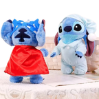 Peluche Créature Bleue avec Tenues Fantaisie