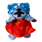 Peluche Créature Bleue avec Tenues Fantaisie