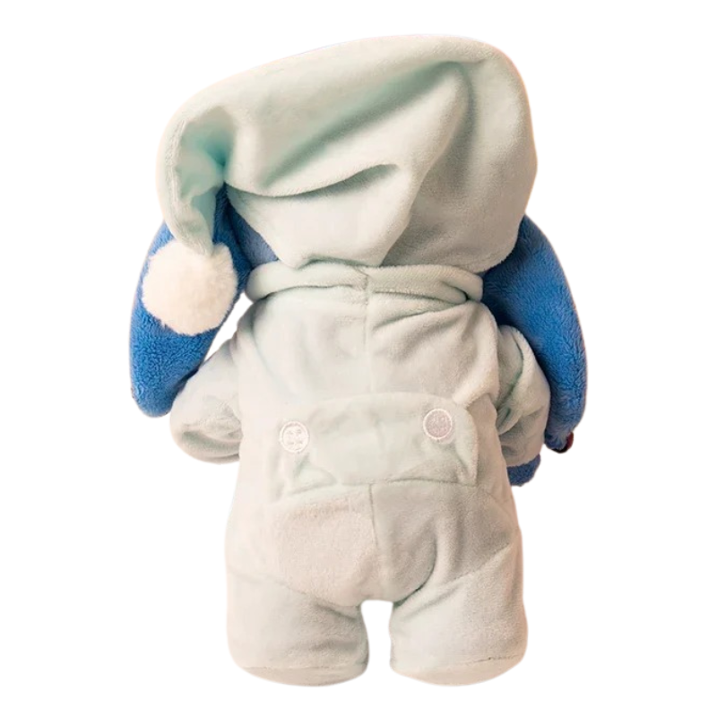 Peluche Créature Bleue avec Tenues Fantaisie