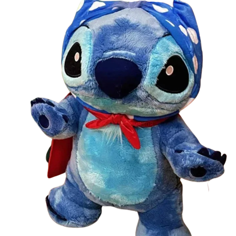 Peluche Créature Bleue avec Tenues Fantaisie