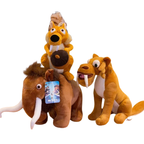 Peluches Animaux Préhistoriques – Collection Aventure