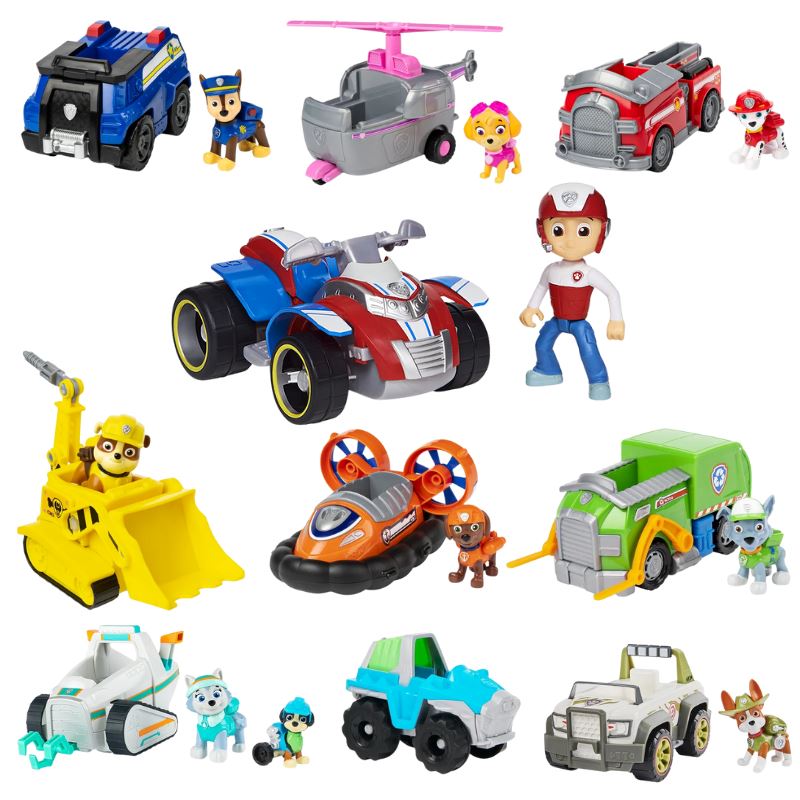 Figurines de Sauvetage avec Véhicules – Collection Complète Enfant