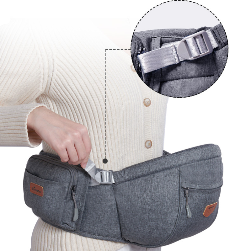 Porte-Bébé Ergonomique avec Support de Maintien