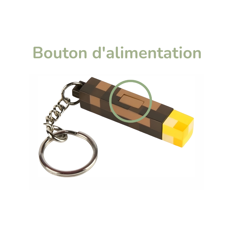 Porte-Clés Torche Lumineuse