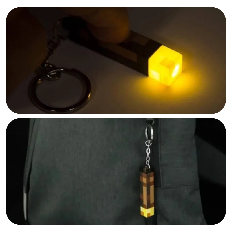Porte-Clés Torche Lumineuse