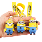 Porte-clés Enfant Personnages Rigolos Jaunes