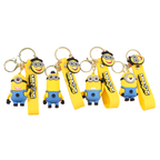 Porte-clés Enfant Personnages Rigolos Jaunes