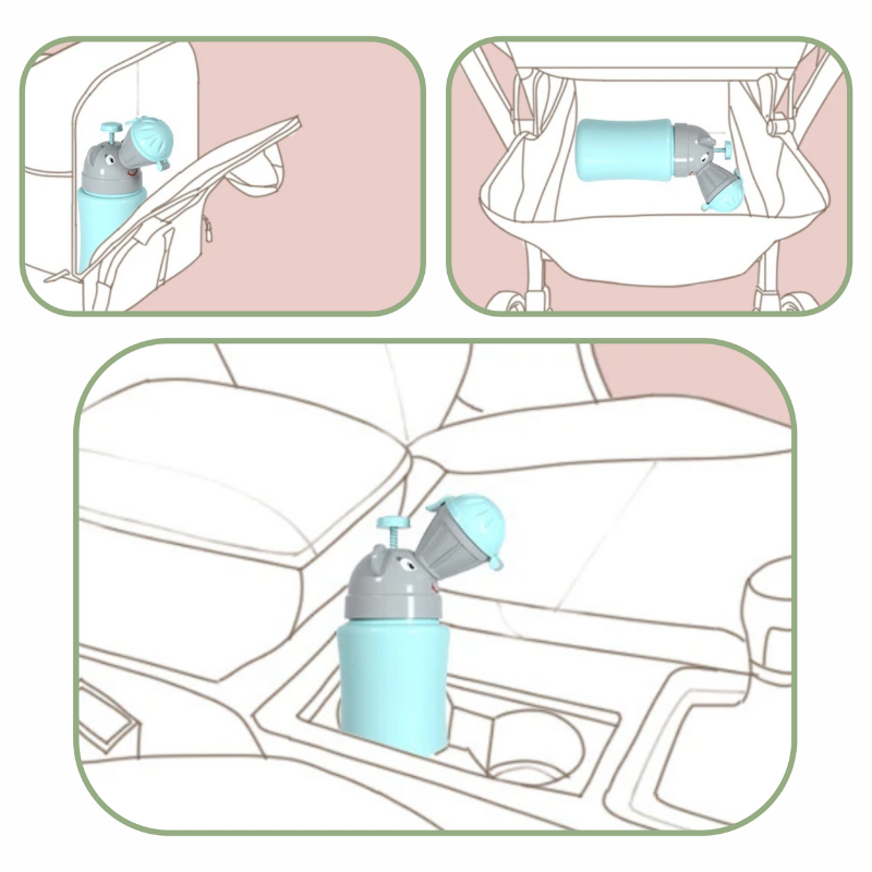 Pot de Voyage Portable pour Enfants – Bambino