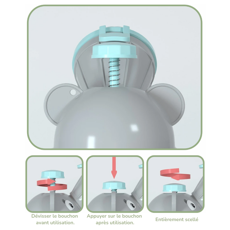 Pot de Voyage Portable pour Enfants – Bambino