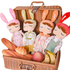 Poupée en Peluche Angela Lapin