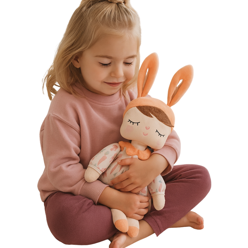 Poupée en Peluche Angela Lapin