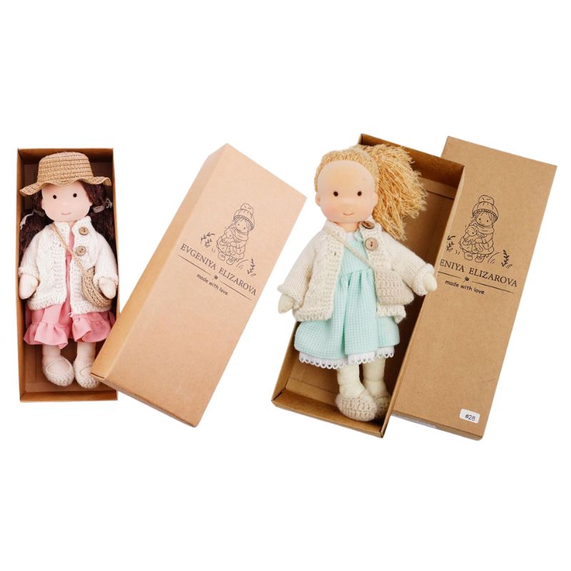 Poupée en Tissu Artisanale – Jouet pour Enfant