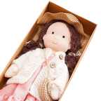 Poupée en Tissu Artisanale – Jouet pour Enfant