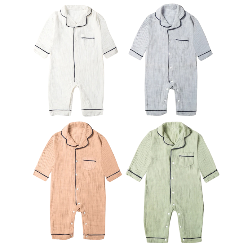Pyjama Combinaison Bébé Manches Longues