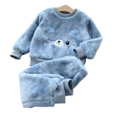 Pyjama Enfant Fille Doublé – Motif Chaton