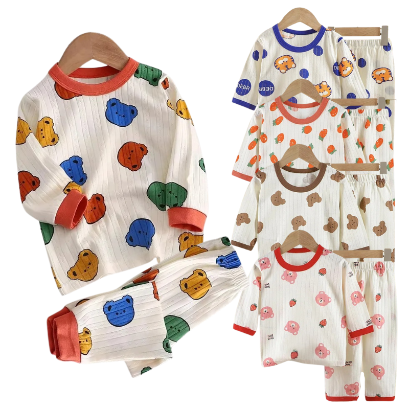 Pyjama Enfant Imprimé à Manches Longues