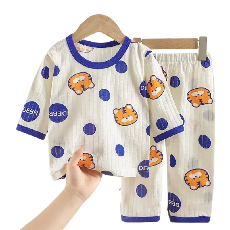 Pyjama Enfant Imprimé à Manches Longues