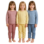Pyjama Enfant Rayé Doublé en Peluche