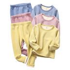 Pyjama Enfant Rayé Doublé en Peluche