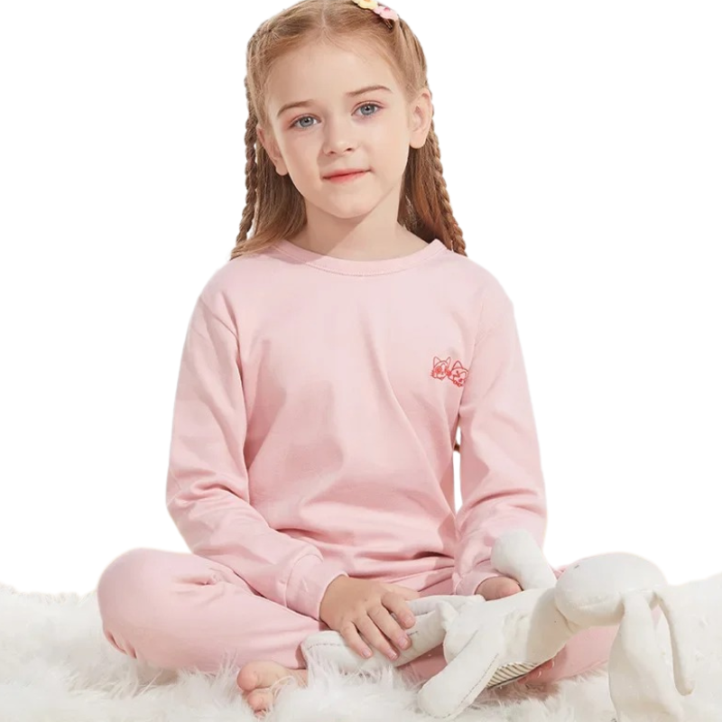 Pyjama Enfant à Manches Longues en Coton