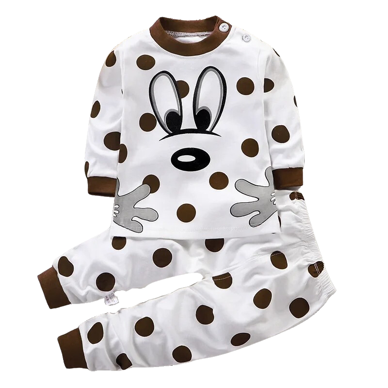 Pyjama Enfant à Manches Longues pour Bébés et Enfants