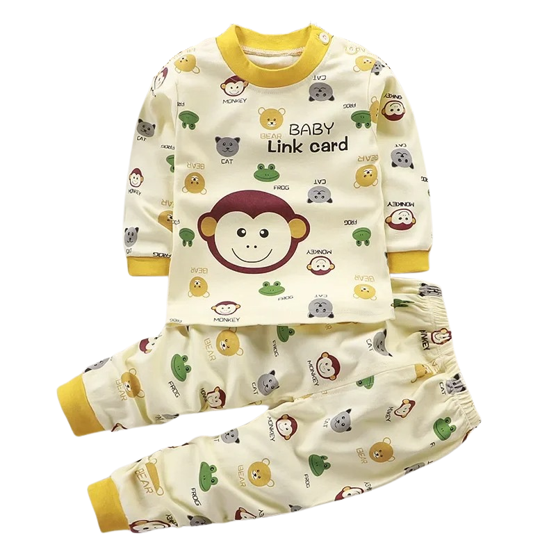 Pyjama Enfant à Manches Longues pour Bébés et Enfants