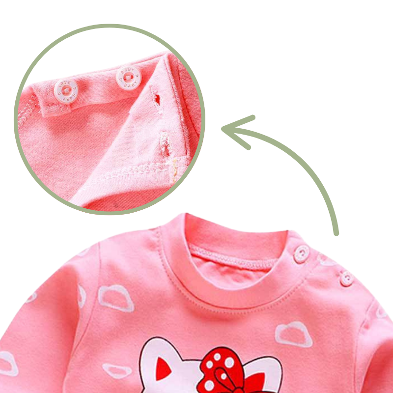 Pyjama Enfant à Manches Longues pour Bébés et Enfants